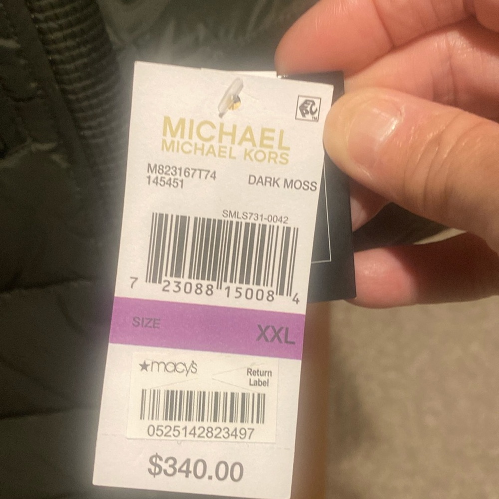 Michael Kors NWT Winter puff coat size 2xl
